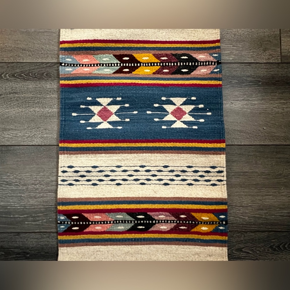 Mexican Wool Rug from Oaxaca - Picture 3 of 4